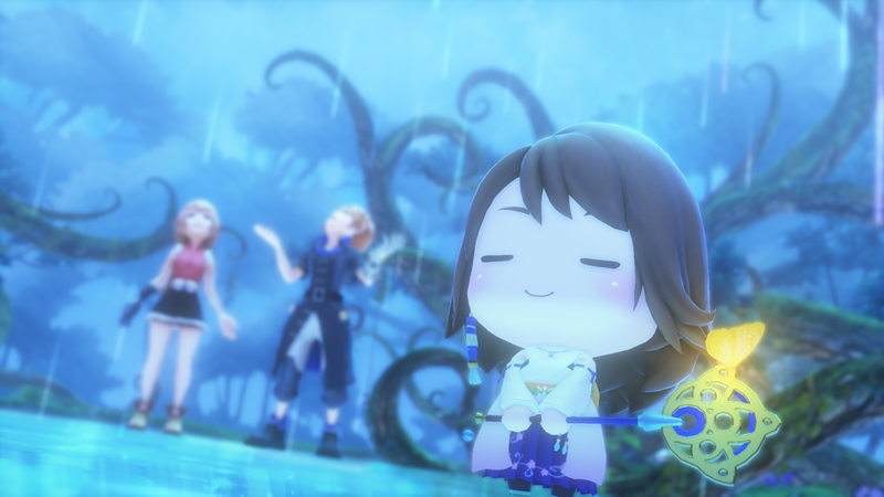 Hey there Yuna <3 She performs a summoning in chibi form is all I’m saying about this. Yes Plz.